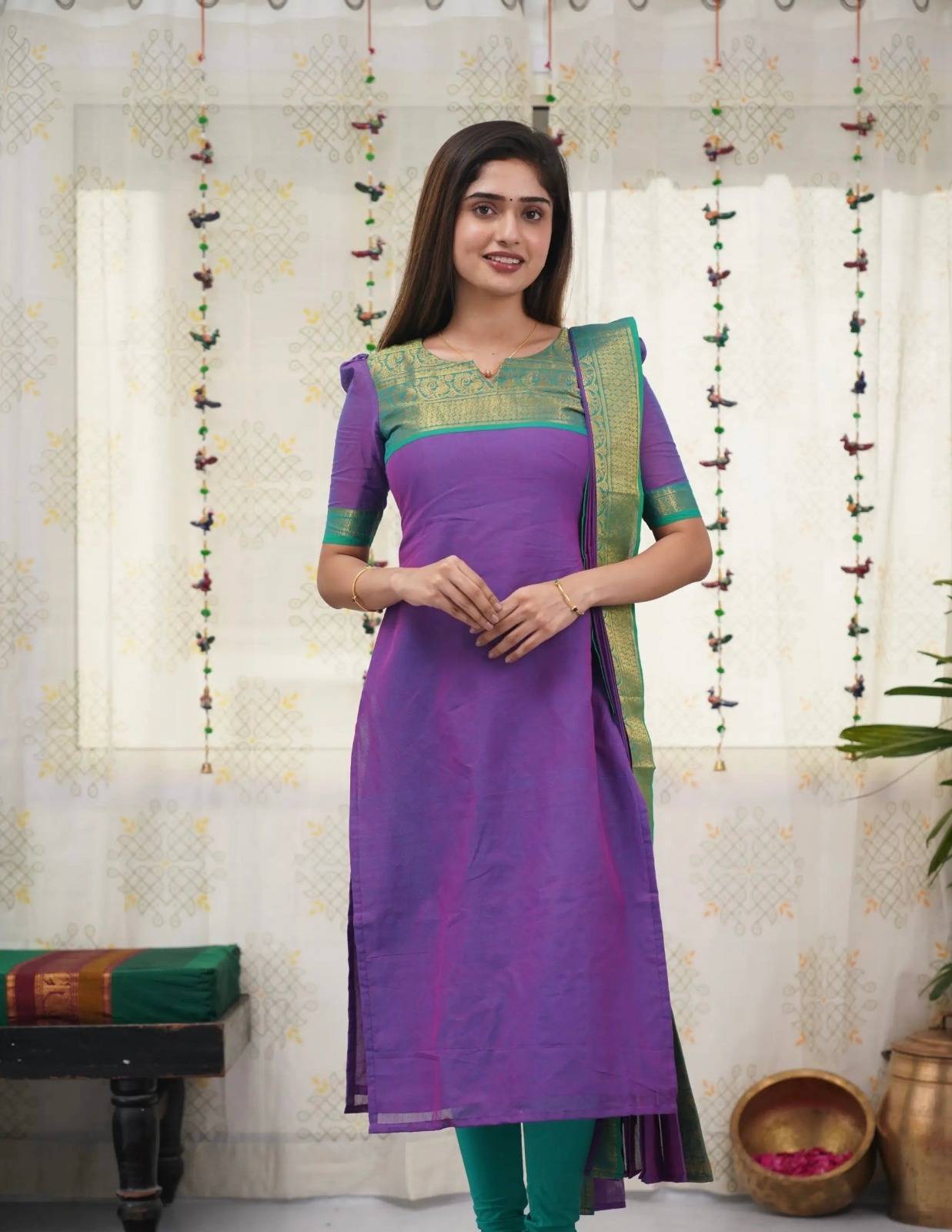 Aabha Weave Cotton 2 Piece Set